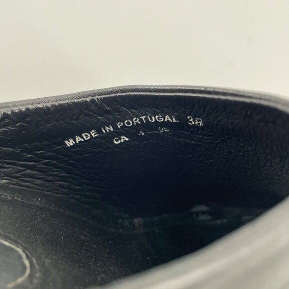 Dansko Black Leather Slip On Clogs Womens Size 7 EU 38 Comfort Neutral Classic - Picture 7 of 9